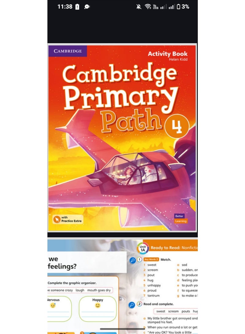 كتاب الأنشطة كامبريدج برايمري باث المستوى الرابع - تأليف هيلين كيد